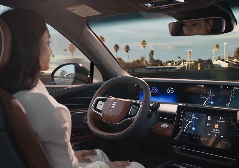 The All-new 2024 Lincoln Nautilus® SUV hands free driving